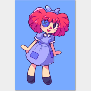 Ragatha The Amazing digital circus Posters and Art