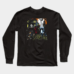 Rob Zombie Eerie Aesthetic Long Sleeve T-Shirt