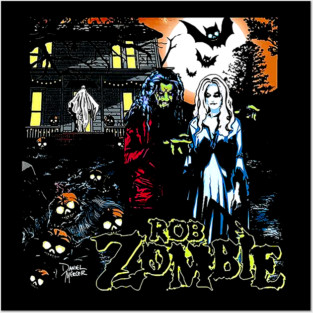 Rob Zombie Eerie Aesthetic Posters and Art