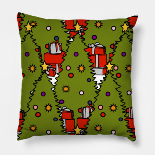 Christmas Tree Pattern Pillow
