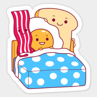 Breakfast In Bed Magnet