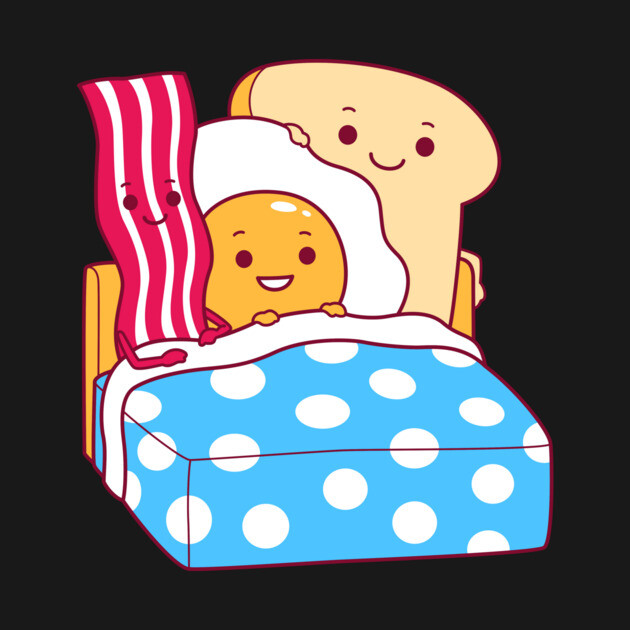 Breakfast In Bed by dumbshirts