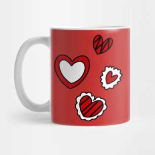 Valentine Hearts Mug