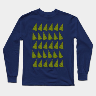 Christmas Tree Pattern Long Sleeve T-Shirt