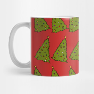 Christmas Tree Pattern Mug