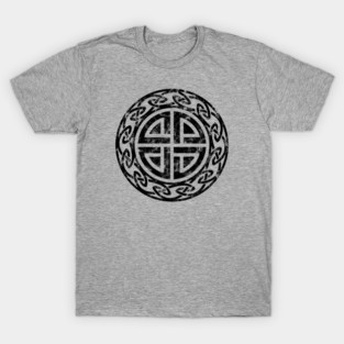 Shield Knot, Viking, Norse, Celtic, Knot, Four Corners, Symbol T-Shirt