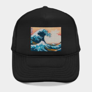 Great Wave Mosaic Hat