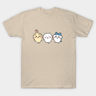 Chiikawa Hachiware Usagi, ちいかわ, ハチワレ, うさぎ | Cute Kawaii Characters Bear Cat Rabbit T-Shirt