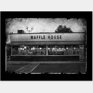 Waffle House Vintage Potrait Posters and Art