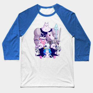 Undertale dogs Baseball T-Shirt