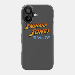 Indiana Jones Minute Square Logo Phone Case