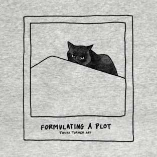 Formulating a plot - black T-Shirt