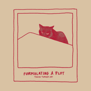 Formulating a plot- red T-Shirt