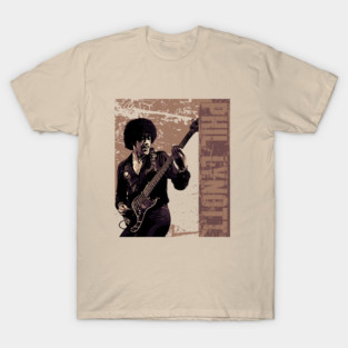 Phil lynott // Brown vintage T-Shirt
