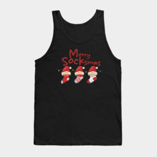 Merry Socksmas Tank Top