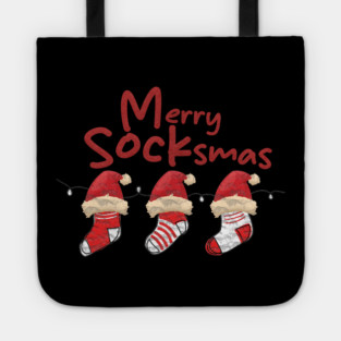 Merry Socksmas Tote