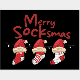 Merry Socksmas Posters and Art