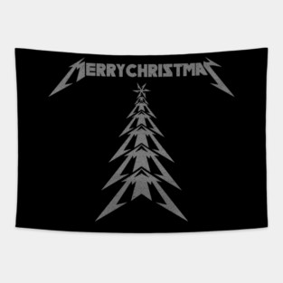 HEAVY METAL CHRISTMAS Tapestry