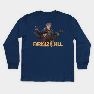 A Christmas Story: Farkus & Dill Kids Long Sleeve T-Shirt