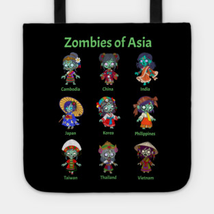 Zombies of Asia Tote