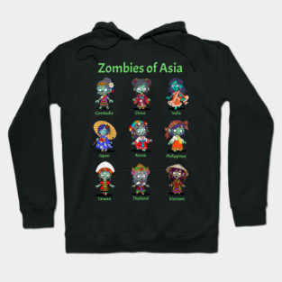 Zombies of Asia Hoodie
