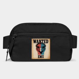 Wanted Emu, Perfect for Australian Wildlife and Bird Watching Enthusiasts Bag