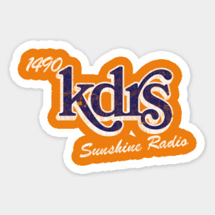 KDRS "Sunshine Radio" Magnet