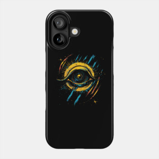 Obscure Camera - Futuristic Eye Pop Art Phone Case