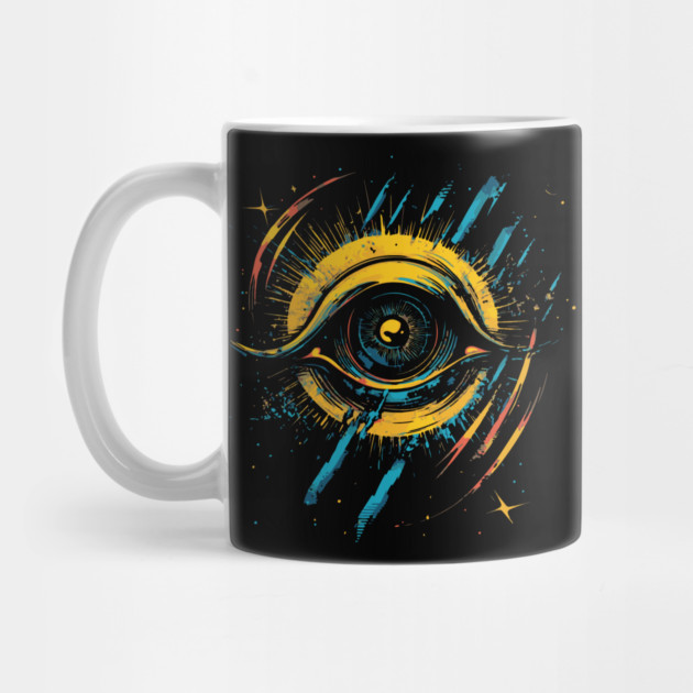 Obscure Camera - Futuristic Eye Pop Art by TuncGK