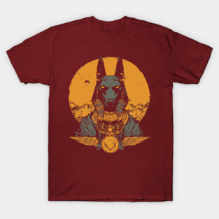 Anubis Rising - Ancient Egyptian God Mythology T-Shirt
