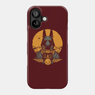 Anubis Rising - Ancient Egyptian God Mythology Phone Case