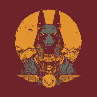 Anubis Rising - Ancient Egyptian God Mythology T-Shirt