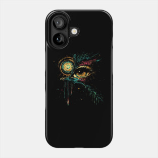Galactic Ostrich - Surreal Futuristic Abstract Pastel Phone Case