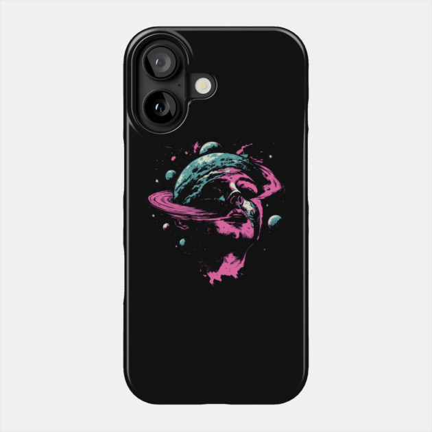 Sniffing the Æther - Dreamy Abstract Cosmic Phone Case by TuncGK