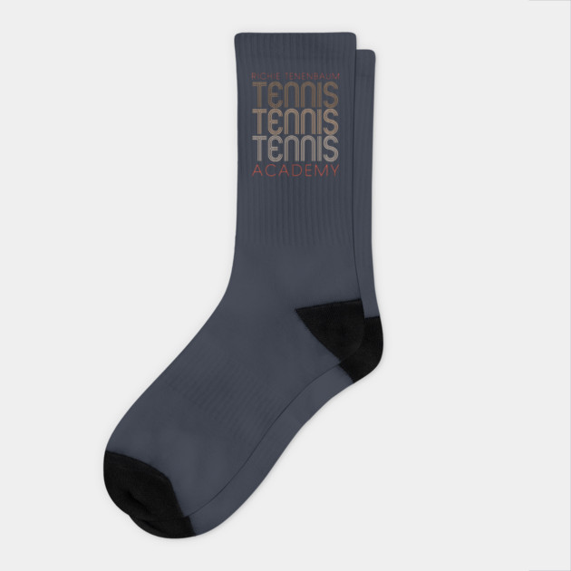 Richie Tenenbaum Tennis Acadamy Socks by Timeless Chaos