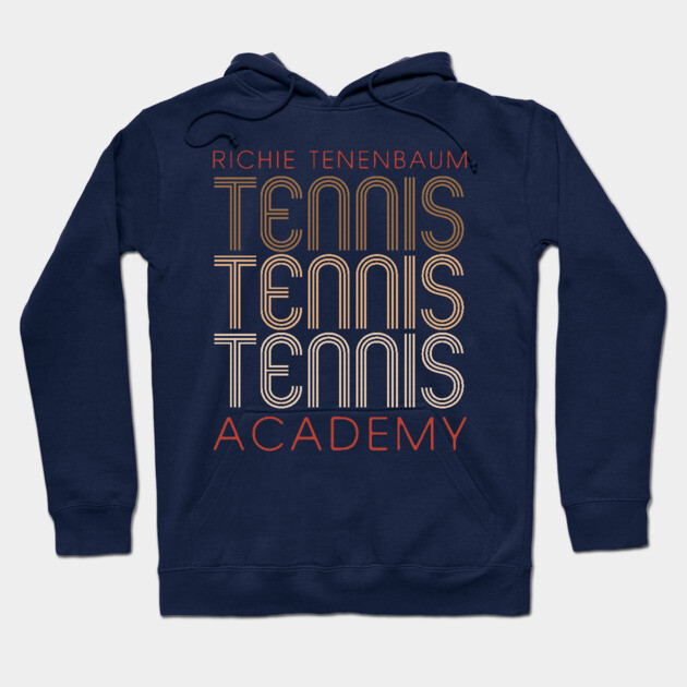 Richie Tenenbaum Tennis Acadamy Hoodie by Timeless Chaos