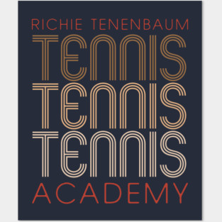 Richie Tenenbaum Tennis Acadamy Posters and Art