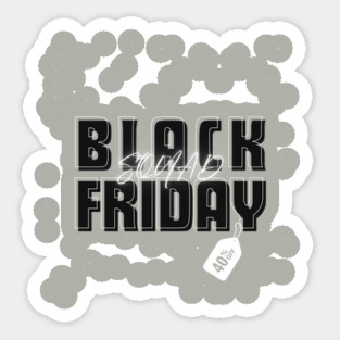 Black Friday Squad Sticker