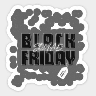 Black Friday Squad Magnet