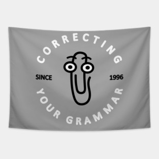 90s Grammar Corrector Tapestry