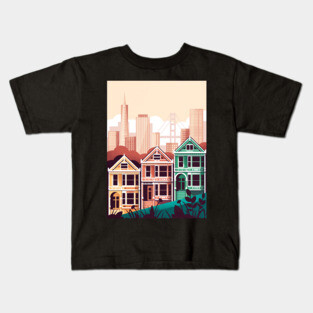 San Francisco View Kids T-Shirt