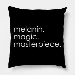 Melanin Magic Masterpiece Pillow