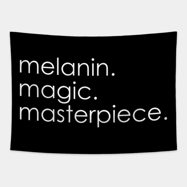 Melanin Magic Masterpiece Tapestry by UrbanLifeApparel
