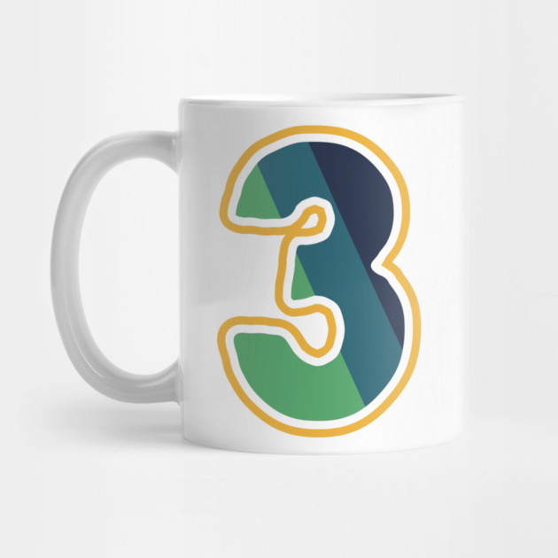 Number Three by Urbanprint