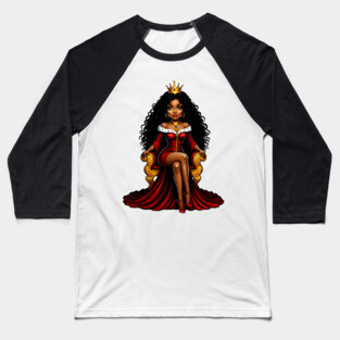 Black Queen Baseball T-Shirt