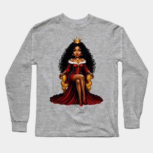 Black Queen Long Sleeve T-Shirt