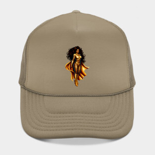 Black Woman Hero Hat
