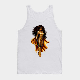 Black Woman Hero Tank Top