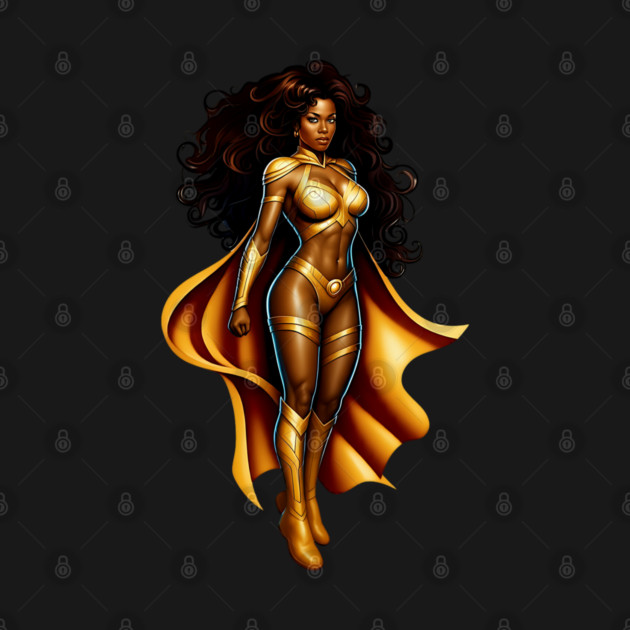 Black Woman Hero by UrbanLifeApparel
