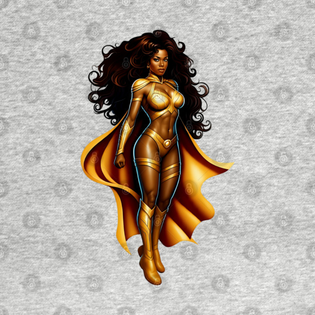 Black Woman Hero by UrbanLifeApparel